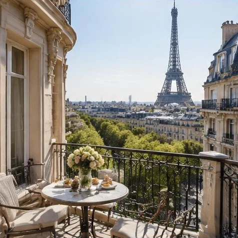 Imagem inspiracional de hospedagem em Paris
