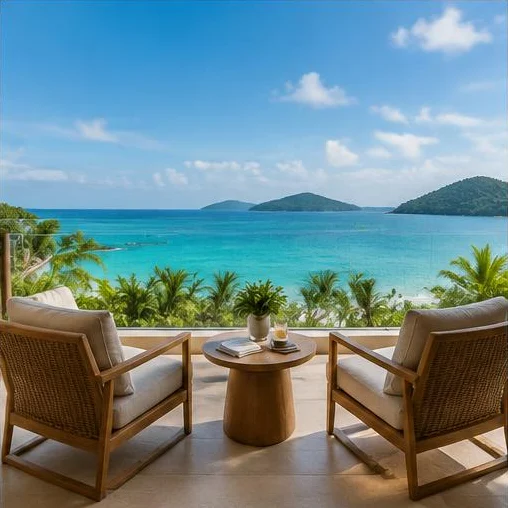 Vista para o mar e paisagens privilegiadas